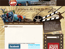 Tablet Screenshot of carteleraderosario.com.ar